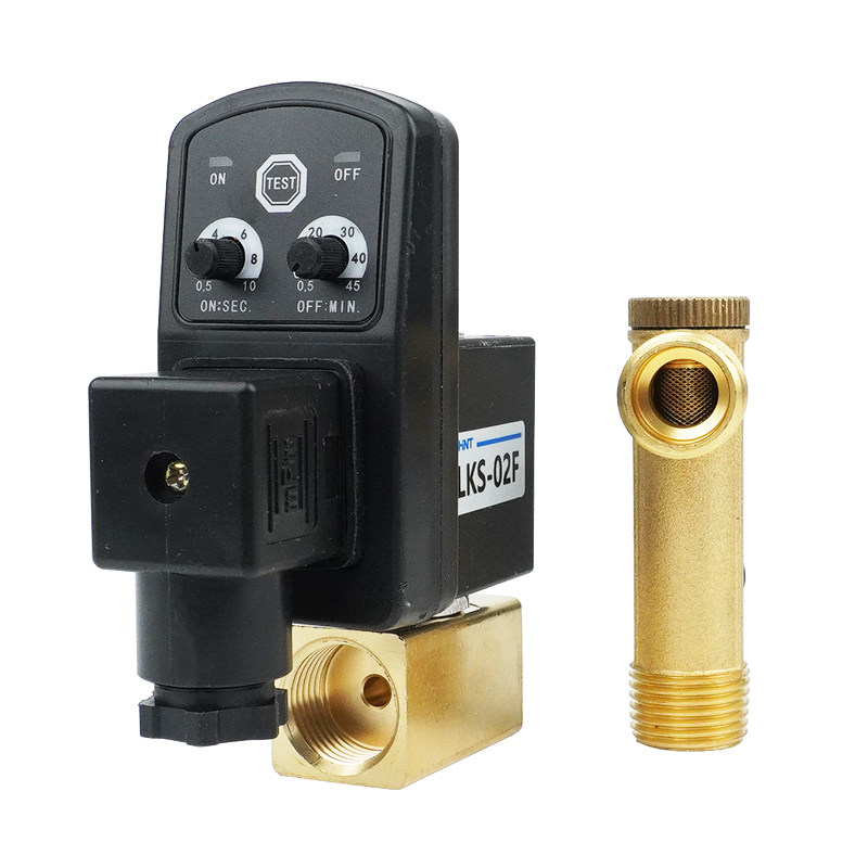 正泰4分电子排水阀空压机储气罐冷干机定时自动放水器电磁阀包邮,淘宝优惠券,粉丝福利购,淘宝优惠卷