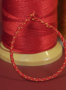 本命年简约男女情侣手工编织