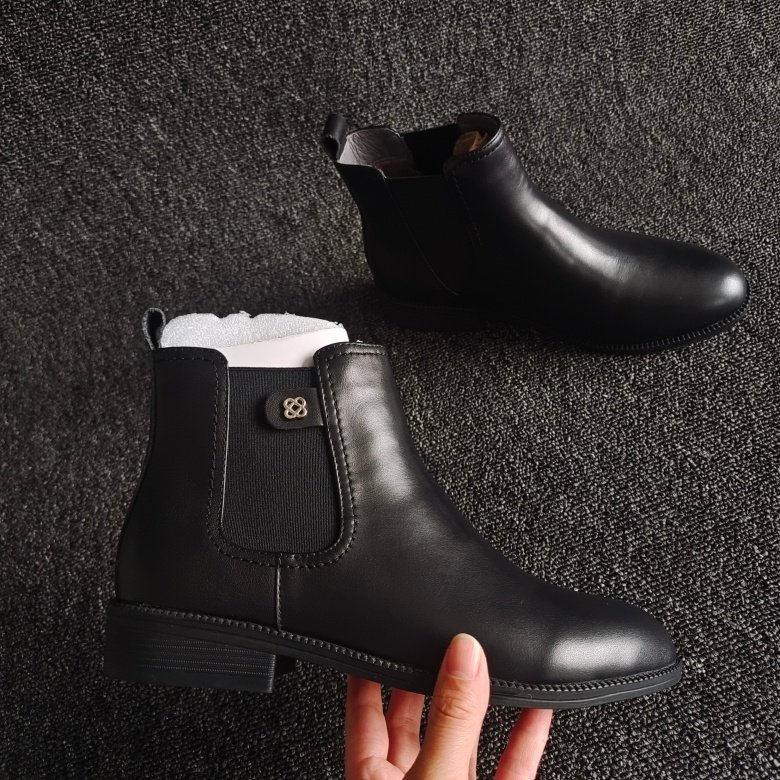 索菲娅正品断码新款真皮女靴平底简约加绒切尔西靴牛皮短筒百搭冬,淘宝优惠券,粉丝福利购,淘宝优惠卷