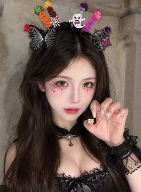 摩亚杰卡旗舰店万圣节发箍