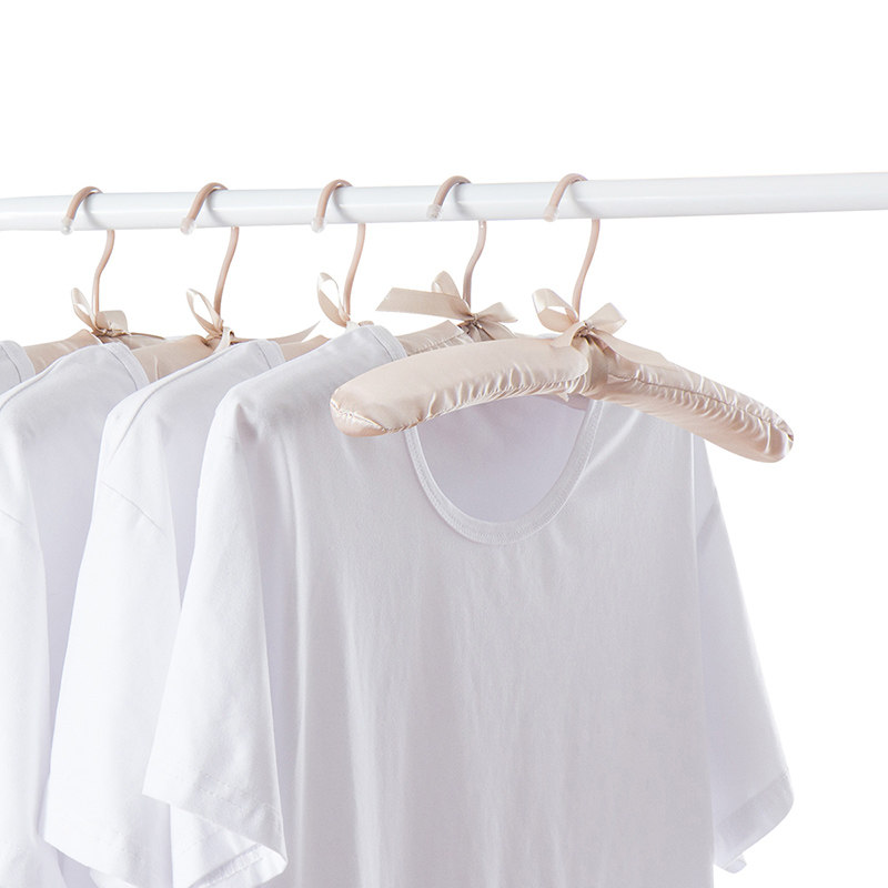 欧润哲 布艺衣架包布棉挂衣架 防肩角防滑衣架欧式婚纱衣服衣撑子,淘宝优惠券,粉丝福利购,淘宝优惠卷