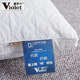 Violet washed cotton cervical vertebra support sleep pillow