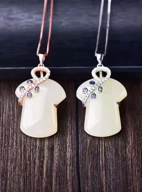 新鲜出炉旗袍纯银玫瑰金礼物吊坠