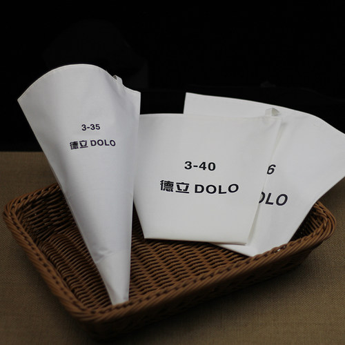 蛋糕棉布裱花袋 曲奇饼干挤花袋 挤奶油 可反复使用工具 送裱花嘴 - 图1