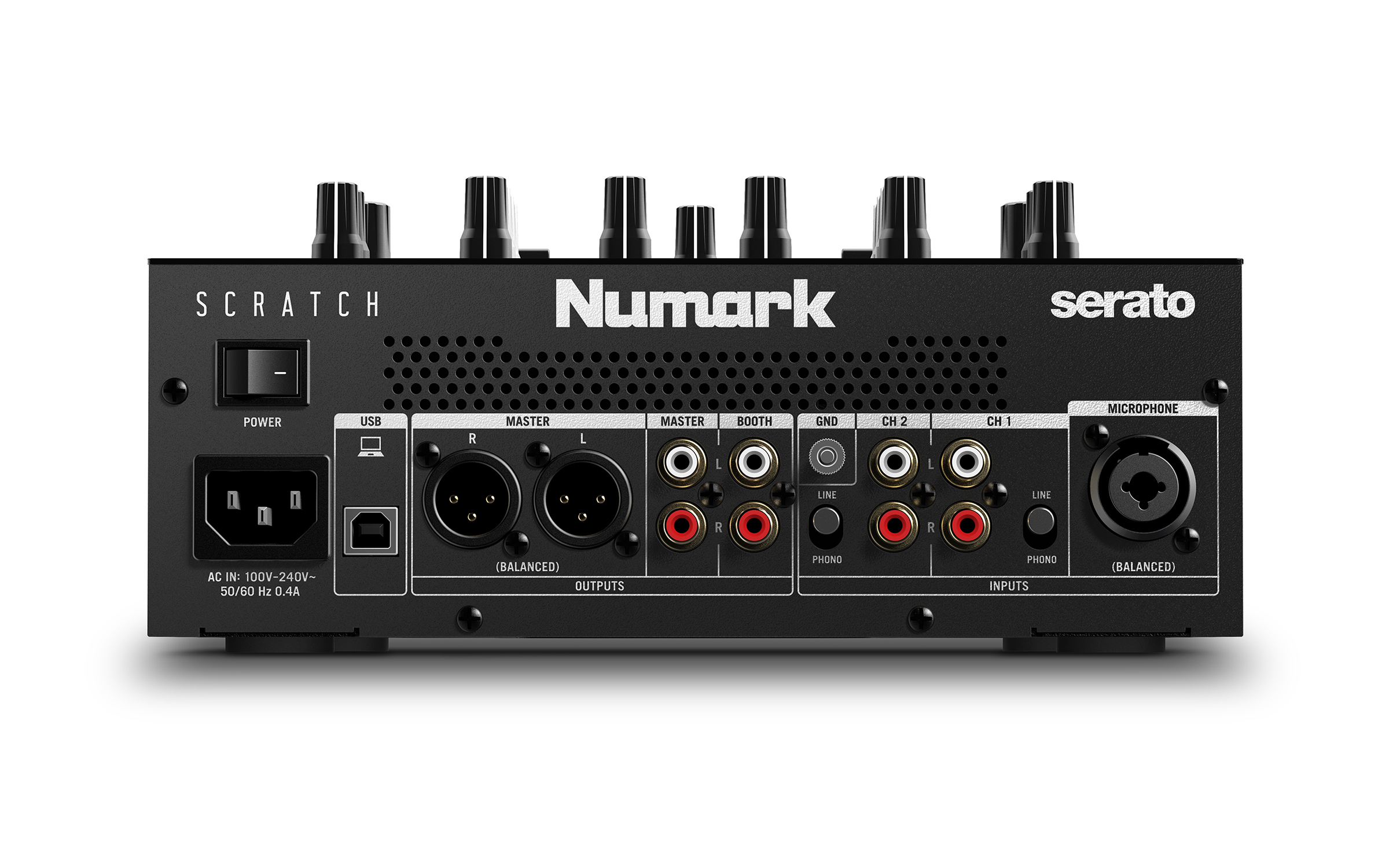 Numark Scratch 2路serato搓碟混音台带声卡dvs innofader - 图2