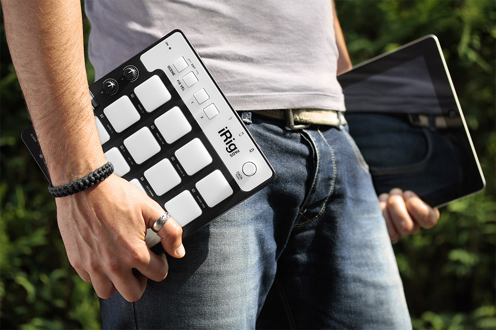 IK Multimedia iRig Pads MIDI律动控制器DJ打碟机移动音乐工作站 - 图3