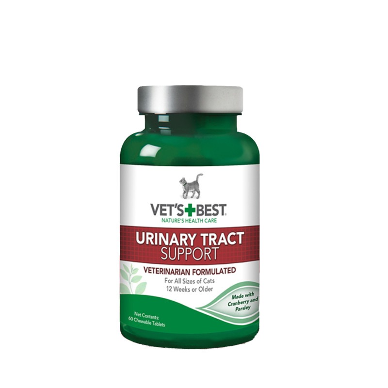 现货 Vets Best美国绿十字猫草片化毛膏猫咪化毛球化猫片泌尿片猫 - 图2