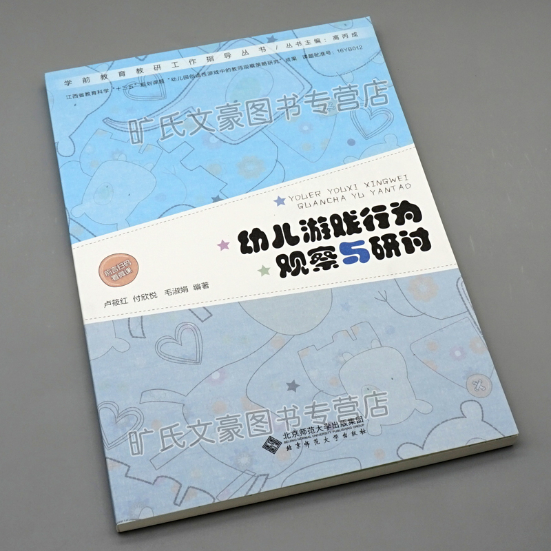 正版 幼儿游戏行为观察与研讨 卢筱红 北京师范大学出版社9787303255207 幼儿游戏行为观察园本教研参考书 学前教育教研工作指导书 - 图0