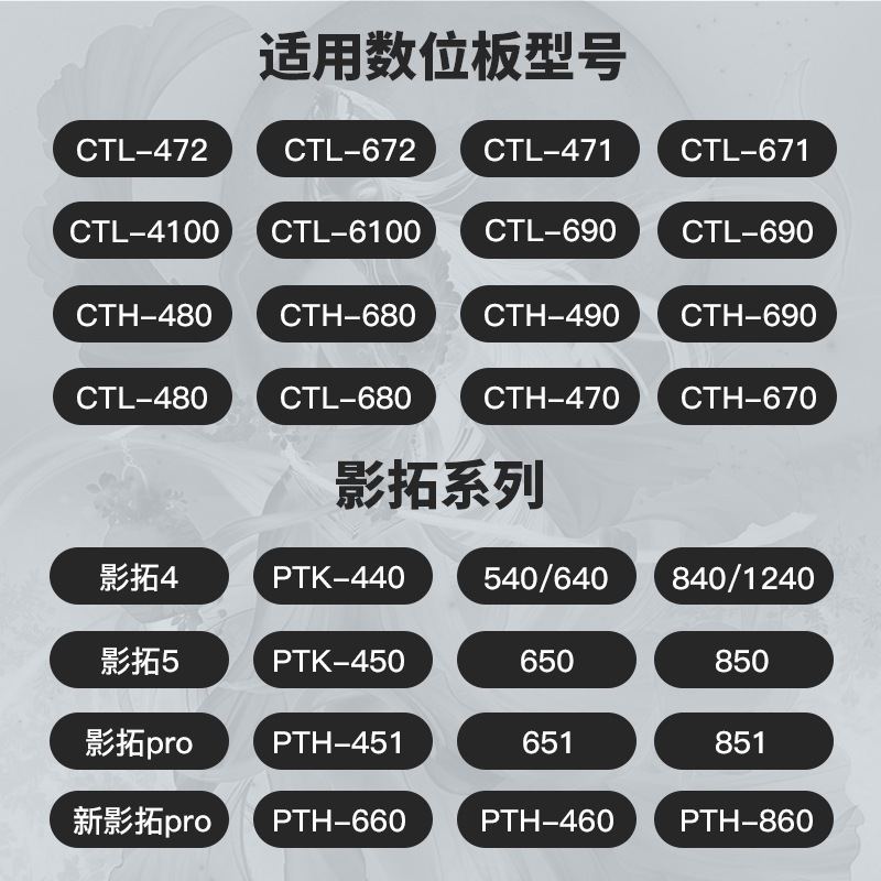 wacom数位板数据线ctl671/472/672/690/6100影拓660手绘板连接线 - 图0