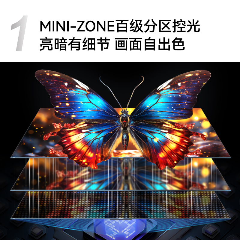 康佳 75G7 Pro 75英寸百级分区4K高清144Hz电竞液晶平板电视机85 - 图1