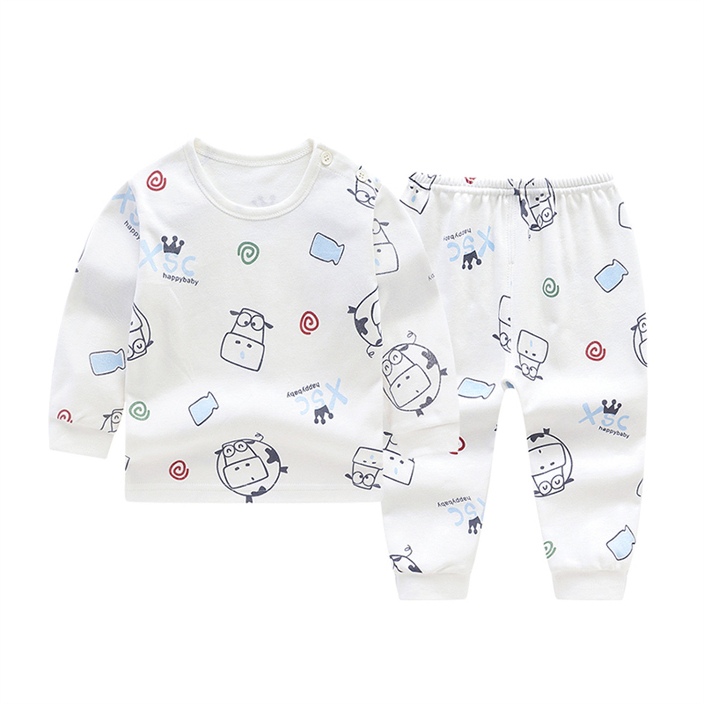 宝宝秋衣套装纯棉婴儿儿童保暖内衣秋裤幼儿男童女童全棉睡衣春秋,淘宝优惠券,粉丝福利购,淘宝优惠卷