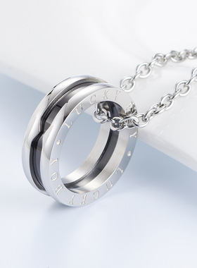 潮酷陶瓷戒指陶瓷男女JZ302