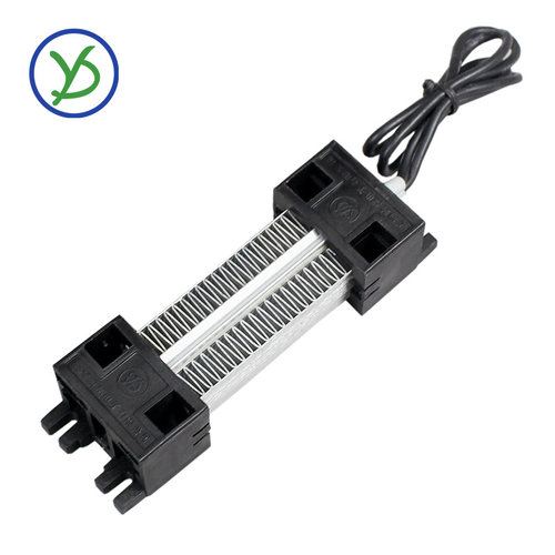 12V~220V 100W绝缘型陶瓷PTC恒温空气电加热器发热片体暖风机配件 - 图3