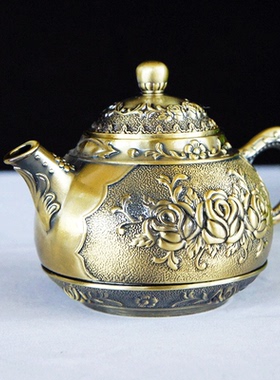 耀莎锌合金茶具套装装饰品