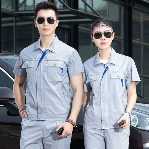 Летняя строительная площадка Служба строительных работ набор мужской и женской мастерской для ремонта автомобилей.