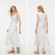 MISSCOON Coconi Lace Vest Women's 2026 Summer New White Neck V-neck Lyocell Suspender