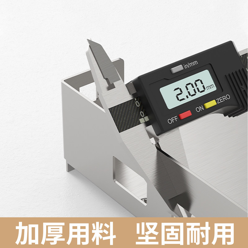 不锈钢加厚置物架微波炉架厨房墙上壁挂式电饭煲锅架烤箱挂架收纳,淘宝优惠券,粉丝福利购,淘宝优惠卷