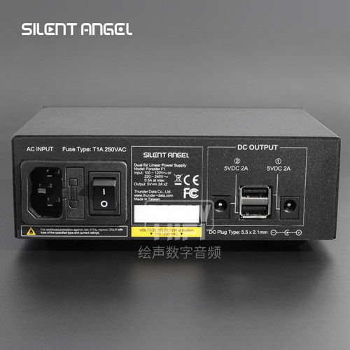 仙籁SilentAngel天韵宝盒线电F1交换机外置加强F2线性电源HiFi - 图0