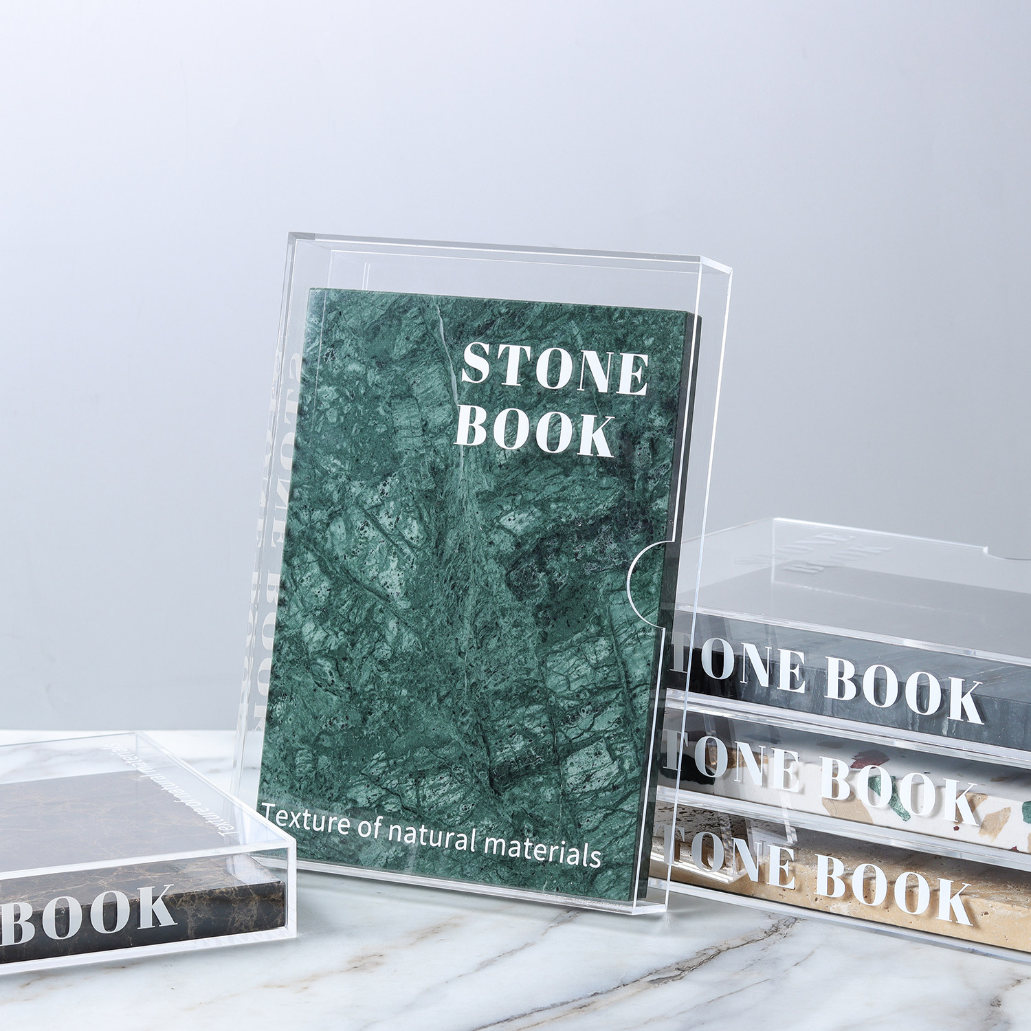 亚克力书盒大理石洞石书本摆件电视柜酒柜书柜床头柜玄关软装饰品,淘宝优惠券,粉丝福利购,淘宝优惠卷