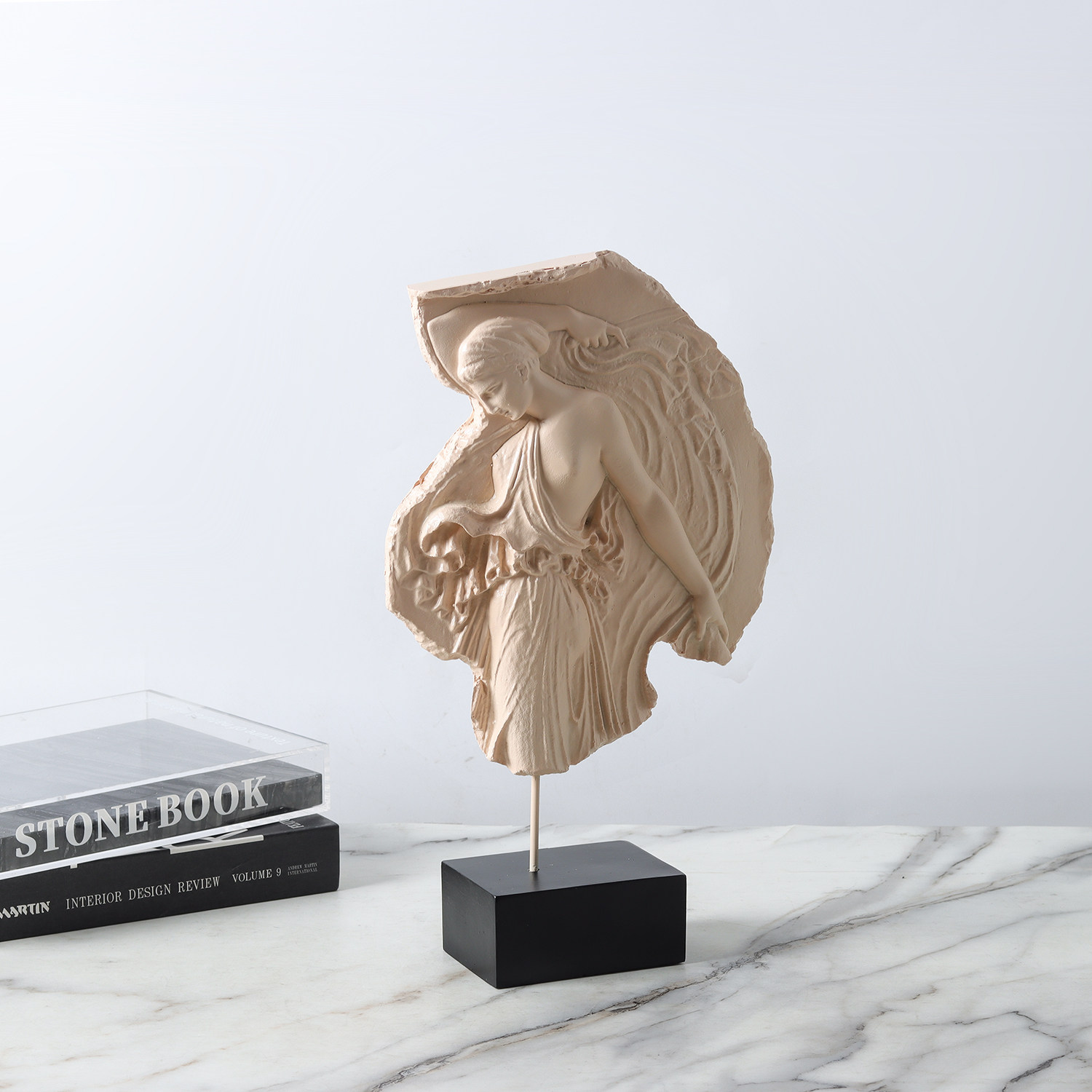 法式中古侍酒女神维纳斯树脂浮雕雕塑摆件人物艺术售楼处软装饰品,淘宝优惠券,粉丝福利购,淘宝优惠卷