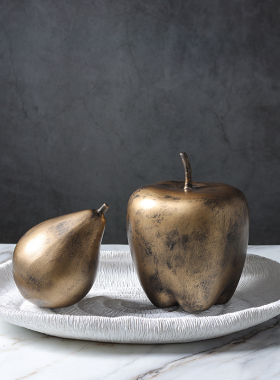 后花园陶瓷轻奢餐桌复古装饰品