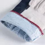 佳护 Железнодорожные перчатки для трудовых страховых перчаток сгущенные армированные сталелистые растения ладонь и кожаная железнодорожная ручка