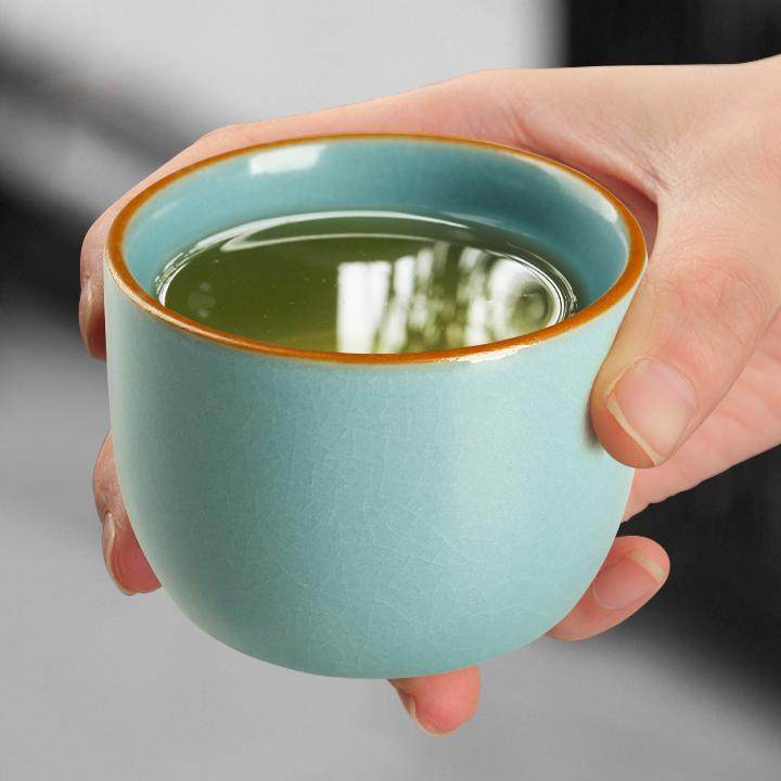 汝窑主人杯家用可养茶杯陶瓷个人专用泡茶品茗杯功夫茶具杯子,淘宝优惠券,粉丝福利购,淘宝优惠卷