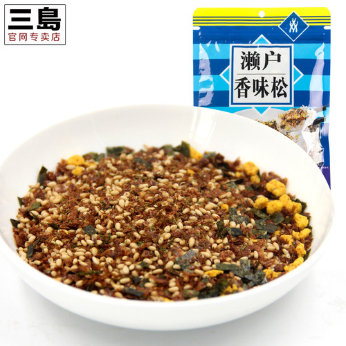mishima三岛濑户香味松100g日式拌饭料海苔碎儿童芝麻寿司饭团料 - 图0