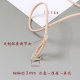 ຂະຫຍາຍສາຍບາງໆຂ້າມຄໍ halter ສໍາລັບກັບຄືນໄປບ່ອນທີ່ສວຍງາມ