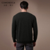 Como Boca mùa thu và mùa đông áo len cashmere nam cổ chữ V giản dị lỏng áo len dệt kim ấm áp - Áo len Cashmere áo khoác nam Áo len Cashmere