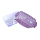 Прямоугольная пластиковая охлаждаемая коробка для хранения, ланч-бокс, 1000 мл