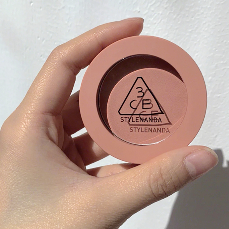 韩国3ce单色腮红哑光南瓜裸米色脏橘玫瑰粉rose beige/NUDE PEACH - 图1