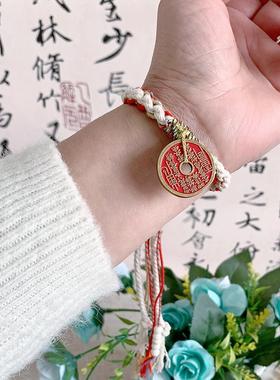 龙虎山闲风居山鬼花钱国风手链