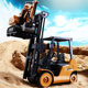 Forklift Remote Control Olympian Toy Male Alloy Car Engineering