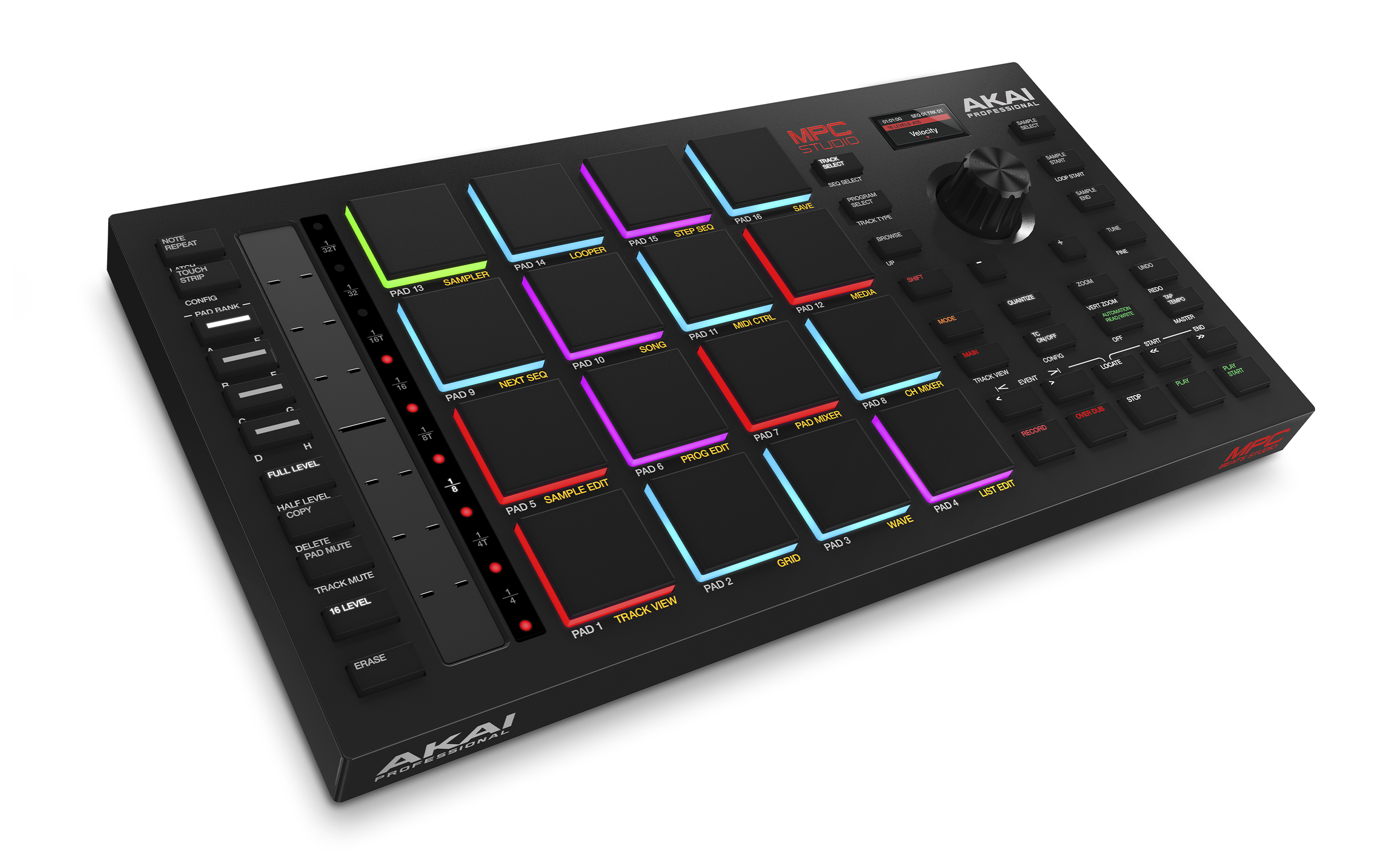 Akai MPC Studio II 2代控制器标准打击垫彩色显示屏触摸条鼓机 - 图1