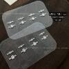 Nail art finished product luxury handmade diamond-free sticker zircon diamond prefabricated French ring nail decoration sticker Q041