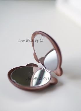 可爱卡通小熊折叠镜子桌面