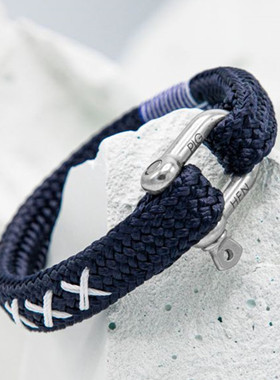 手工手绳pig&henINS情侣