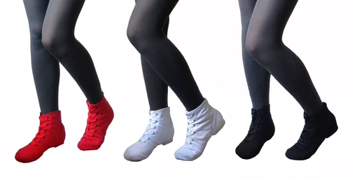 Красные холст высокие джазовые танце