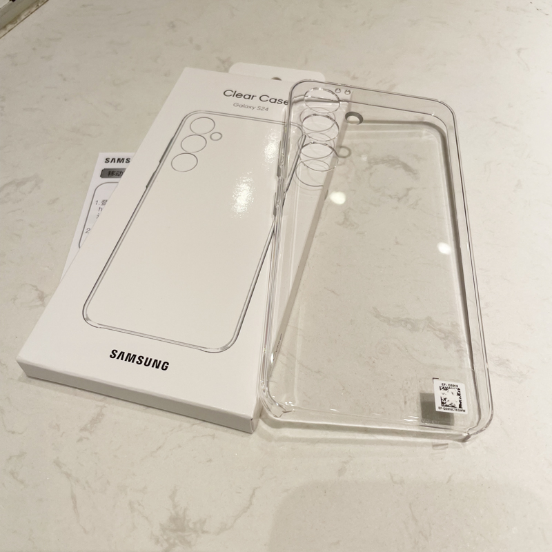 适用于三星S24Ultra手机壳S25+保护套S22ultra防摔保护壳镜头全包适用S23+轻薄简约S24硬壳透明网红三包外壳 - 图1