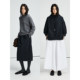 Sweatshirt style bat cape pendant cotton coat/skirt
