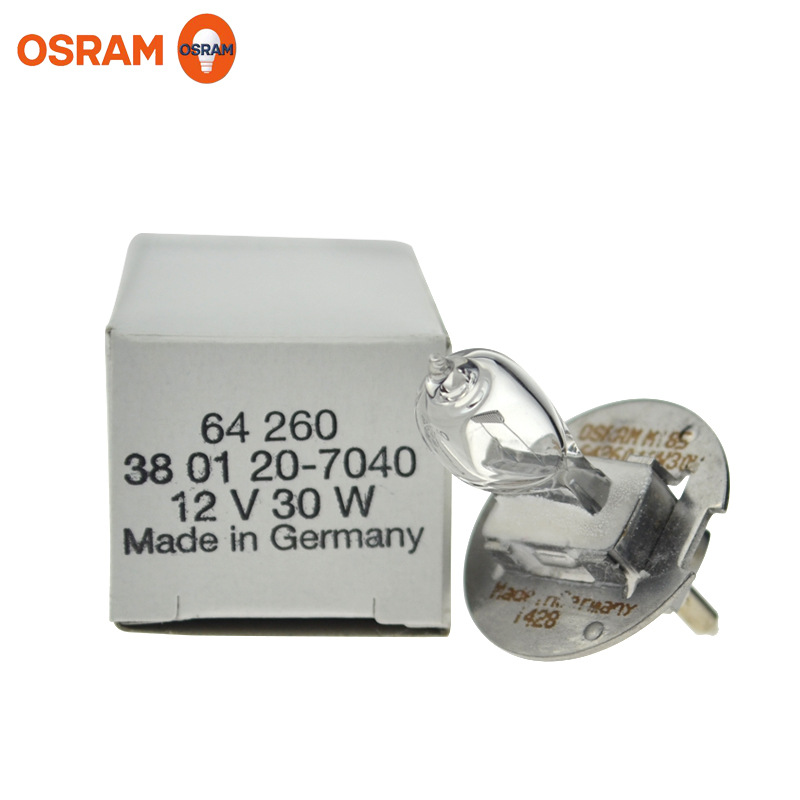 OSRAM 64260 12V30W  苏州帮桥OVS-I OVS-1裂隙灯显微镜灯泡 - 图1