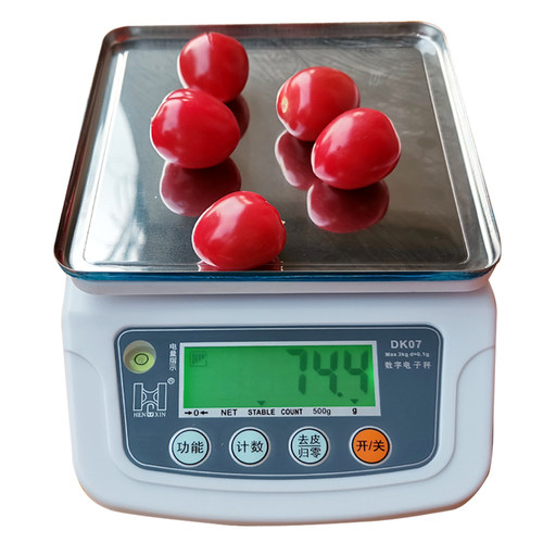 衡新不锈钢锂电池充电电子天平0.1g药材燕窝厨房称食品克重秤台秤 - 图3