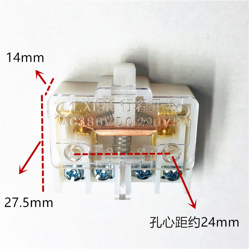 LX19K  行程开关 AC380V DC220V 5A - 图2