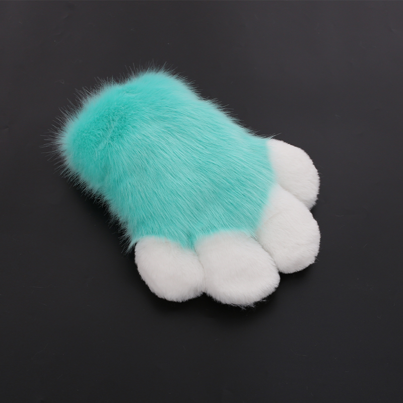 初兽猫fursuit手作兽装 furry兽爪兽人兽爪定制爪室外_虎窝淘