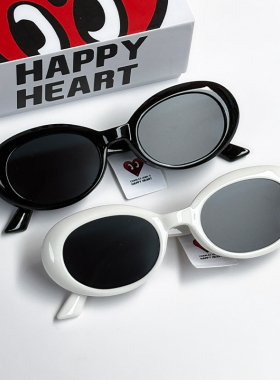 查尔斯桃心太阳镜2025年新款椭圆