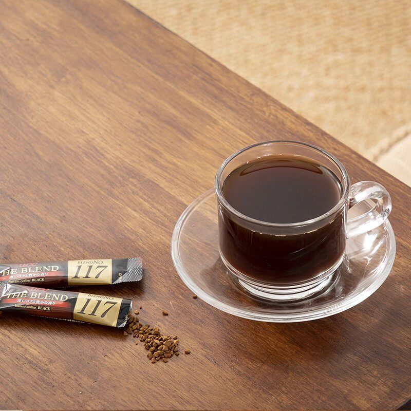 进口冻干咖啡UCC悠诗诗117冻干速溶纯黑咖啡粉30条*1盒便携装,淘宝优惠券,粉丝福利购,淘宝优惠卷