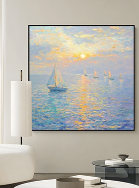原美纯手绘风景油画大芬油画村