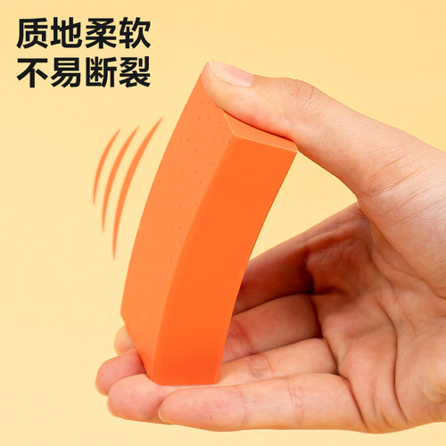 得力超大号橡皮擦卡通可爱创意大块小学生用儿童幼儿园不留痕少屑 - 图1
