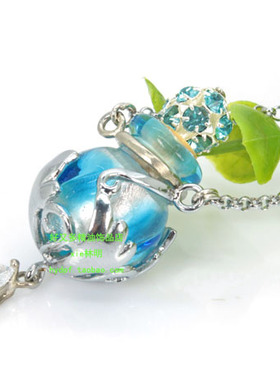 琉璃吊坠好看日韩时尚毛衣链